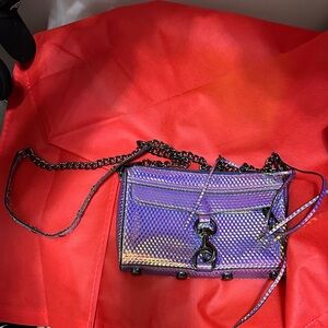 Rebecca Minkoff Iridescent Purple Crossbody Bag